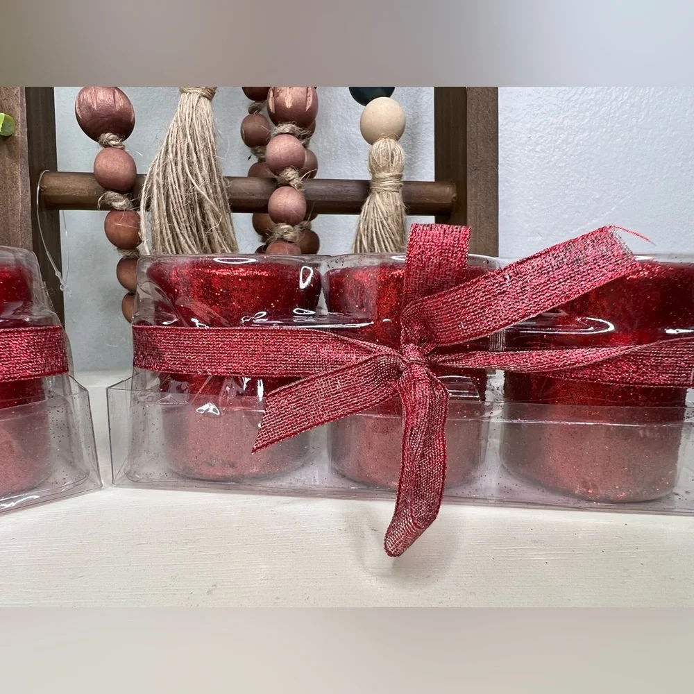 Brand New - Set of 3 Metallic Votives